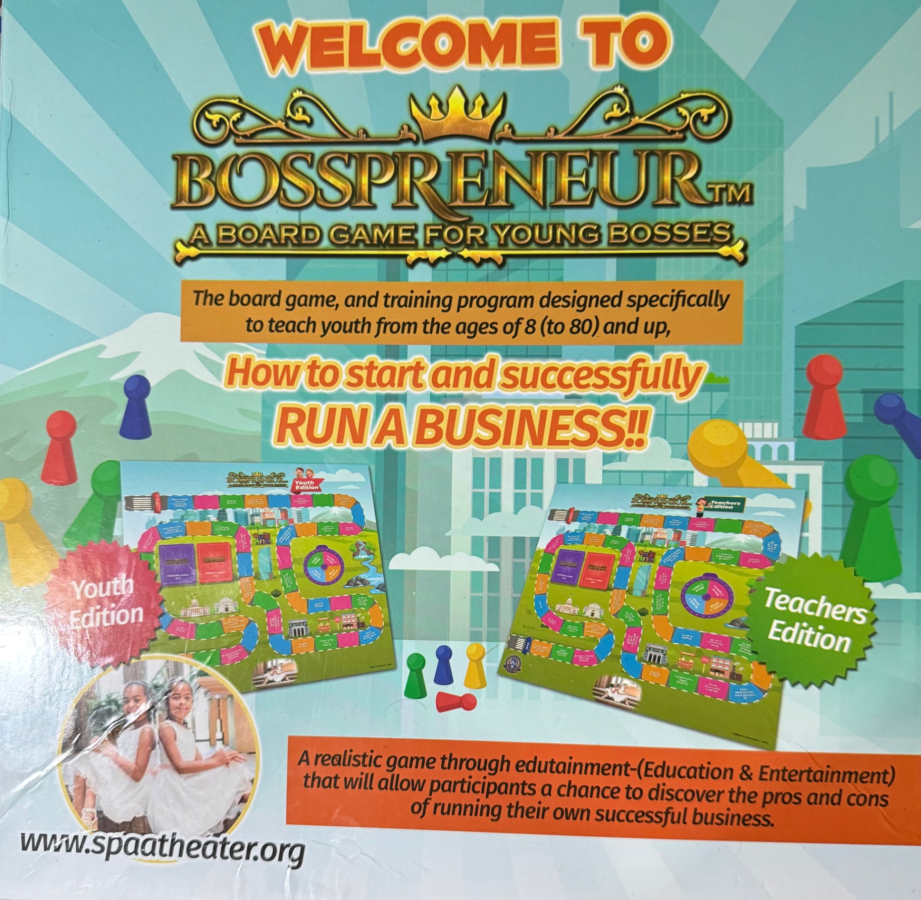 Bossprenuer Camp — A Board Game for Young Bosses